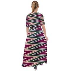 Waist Tie Boho Maxi Dress 