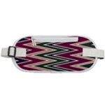 Pattern Zigzag Stripe Design Rounded Waist Pouch