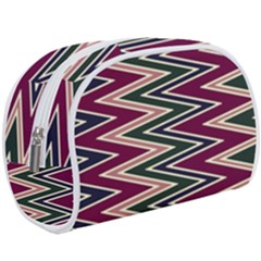 Pattern Zigzag Stripe Design Make Up Case (Large) from ArtsNow.com