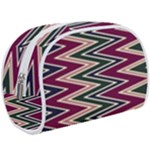 Pattern Zigzag Stripe Design Make Up Case (Large)