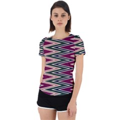 Back Cut Out Sport T-Shirt 