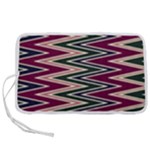 Pattern Zigzag Stripe Design Pen Storage Case (S)