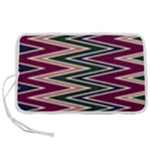 Pattern Zigzag Stripe Design Pen Storage Case (M)