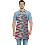 Pattern Zigzag Stripe Design Kitchen Apron