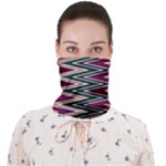 Pattern Zigzag Stripe Design Face Covering Bandana (Adult)