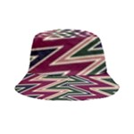 Pattern Zigzag Stripe Design Inside Out Bucket Hat