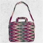 Pattern Zigzag Stripe Design MacBook Pro 13  Shoulder Laptop Bag 