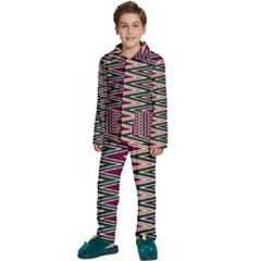 Kids  Long Sleeve Velvet Pajamas Set 