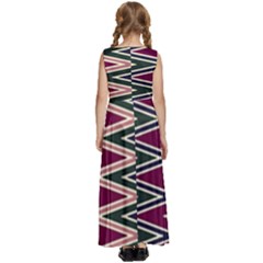 Kids  Satin Sleeveless Maxi Dress 