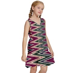 Kids  Sleeveless Tiered Mini Dress 