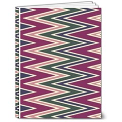 Pattern Zigzag Stripe Design 6  x 8  Hardcover Notebook from ArtsNow.com