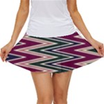 Pattern Zigzag Stripe Design Women s Skort