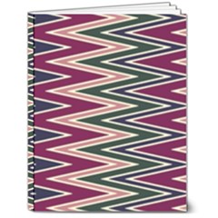 Pattern Zigzag Stripe Design 7  x 9  Softcover Notebook from ArtsNow.com