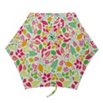 Leaves Pattern Seamless Texture Mini Folding Umbrellas