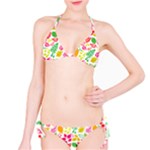 Leaves Pattern Seamless Texture Classic Bikini Set