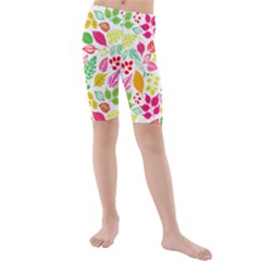 Kids  Mid Length Swim Shorts 