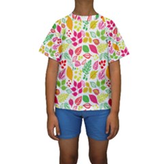 Kids  Short Sleeve Swimwear 