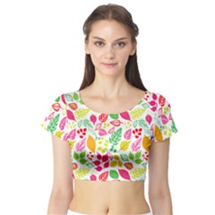 Short Sleeve Crop Top 