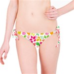 Leaves Pattern Seamless Texture Bikini Bottoms