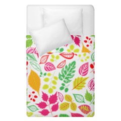 Leaves Pattern Seamless Texture Duvet Cover Double Side (Single Size) from ArtsNow.com