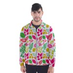 Leaves Pattern Seamless Texture Men s Windbreaker