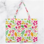 Leaves Pattern Seamless Texture Medium Tote Bag