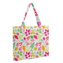 Zipper Medium Tote Bag Front