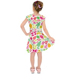 Kids  Short Sleeve Dress 