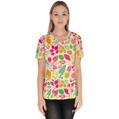 Women s V-Neck Scrub Top 