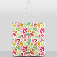 Full Print Rope Handle Tote (Large) 