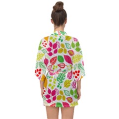 Half Sleeve Chiffon Kimono 