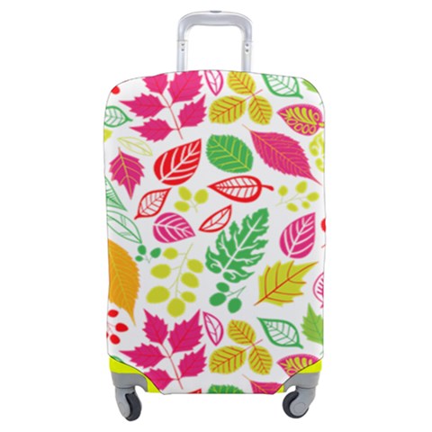 Leaves Pattern Seamless Texture Luggage Cover (Medium) from ArtsNow.com