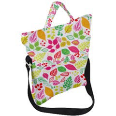 Fold Over Handle Tote Bag 