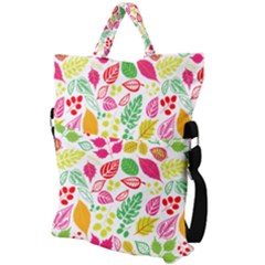 Fold Over Handle Tote Bag 