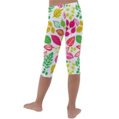 Kids  Lightweight Velour Capri Leggings  