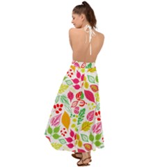 Backless Maxi Beach Dress 