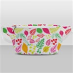 Leaves Pattern Seamless Texture Waist Bag 