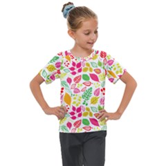 Kids  Mesh Piece T-Shirt 