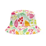 Leaves Pattern Seamless Texture Inside Out Bucket Hat