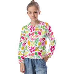 Kids  Long Sleeve T-Shirt with Frill  