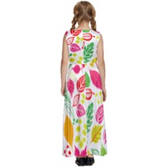 Kids  Satin Sleeveless Maxi Dress 