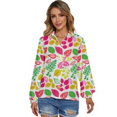 Women s Long Sleeve Button Up Shirt 