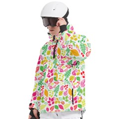 Men s Pullover Zip Ski and Snowboard Waterproof Breathable Jacket 