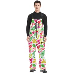 Men s Front Zip Ski And Snowboard Bib Pants 