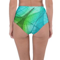 Reversible High-Waist Bikini Bottoms 