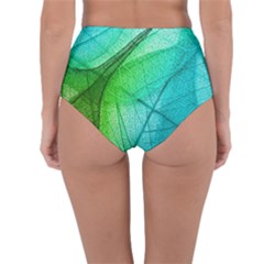 Reversible High-Waist Bikini Bottoms 