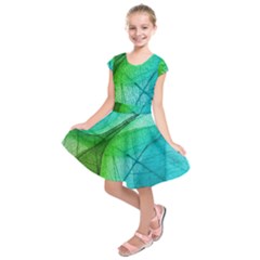 Kids  Short Sleeve Dress 