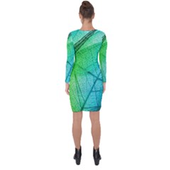 Asymmetric Cut-Out Shift Dress 