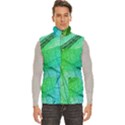 Men s High Neck Button Up Puffer Vest 