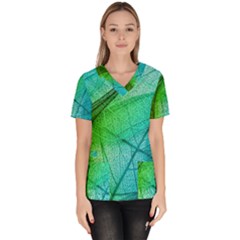 Women s V-Neck Scrub Top 